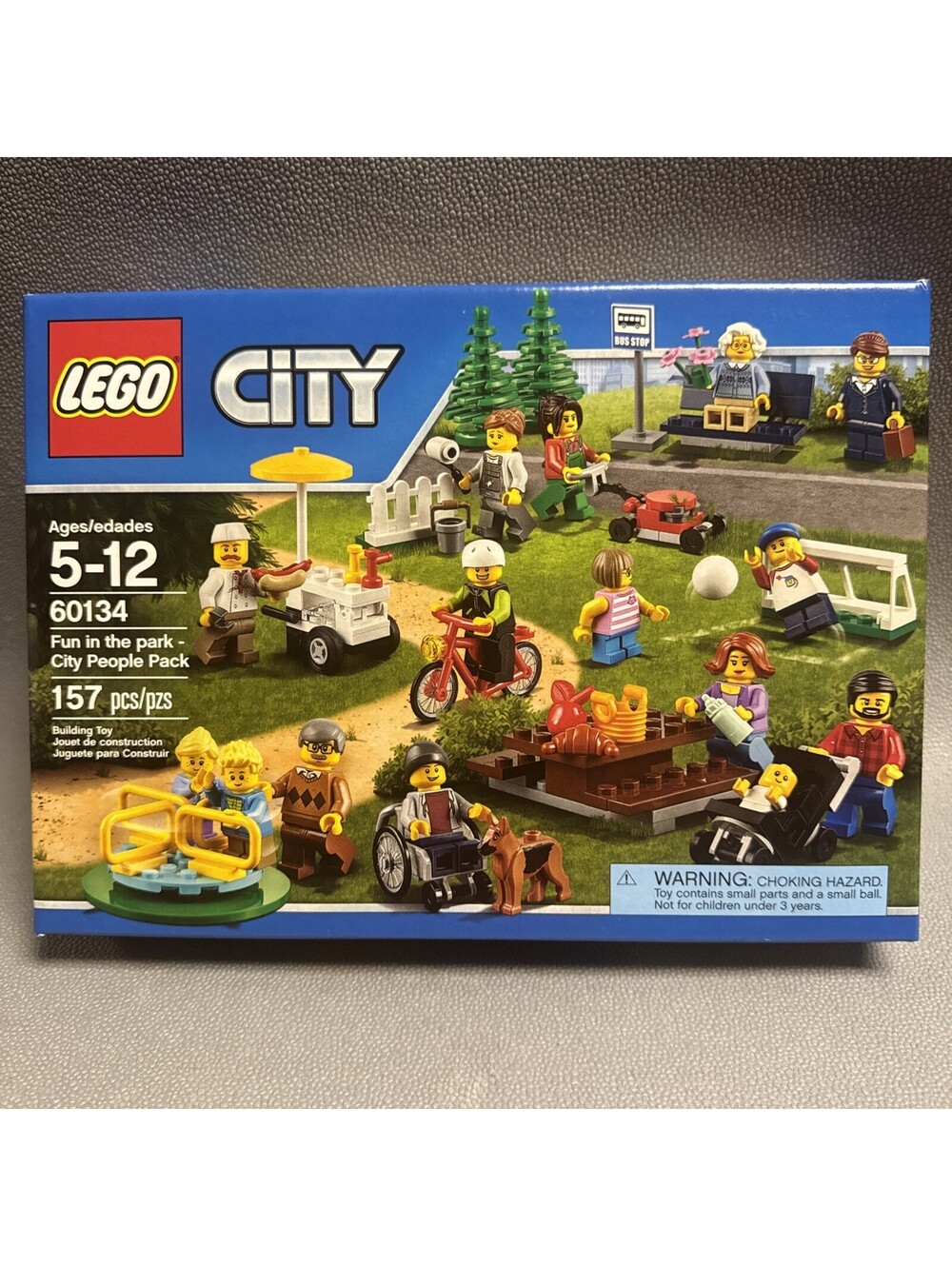 Lego City 60134 Fun in the Park People Pack NEW Minifigures 157 Pcs Minifig